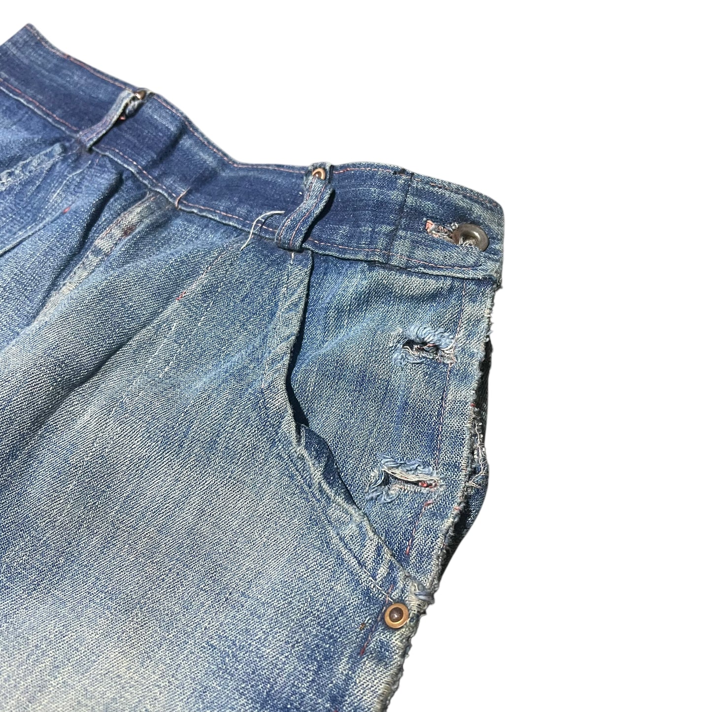 1930s Women’s side button denim (25w)