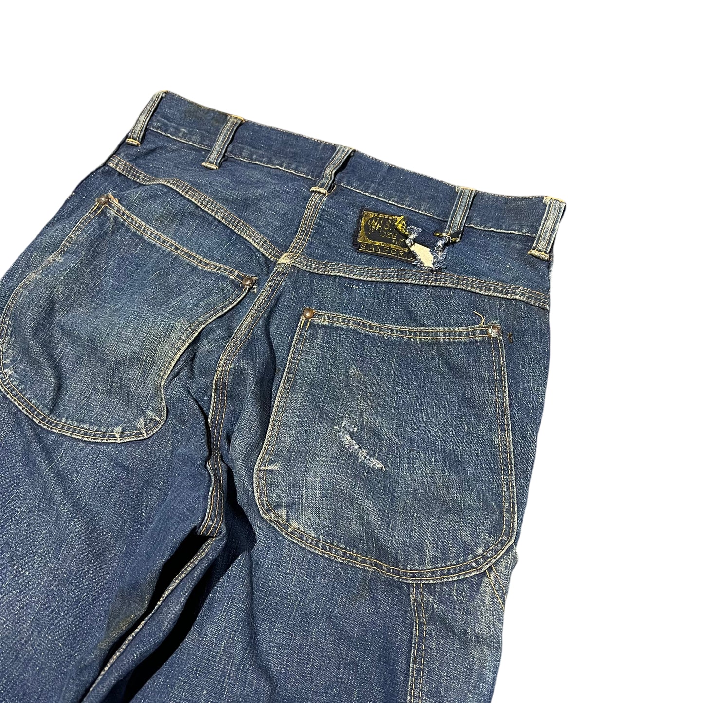 1950s Dee Cee zipper fly denim jeans (28w)