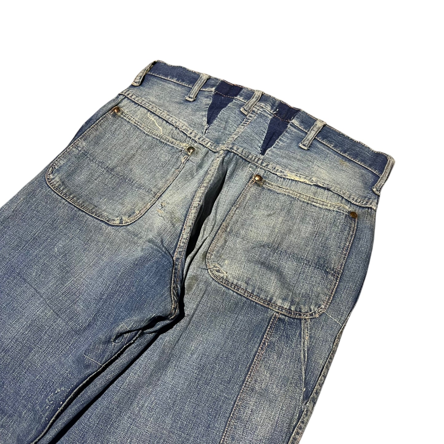 1950s Sanforized donut button fly jeans (32w)