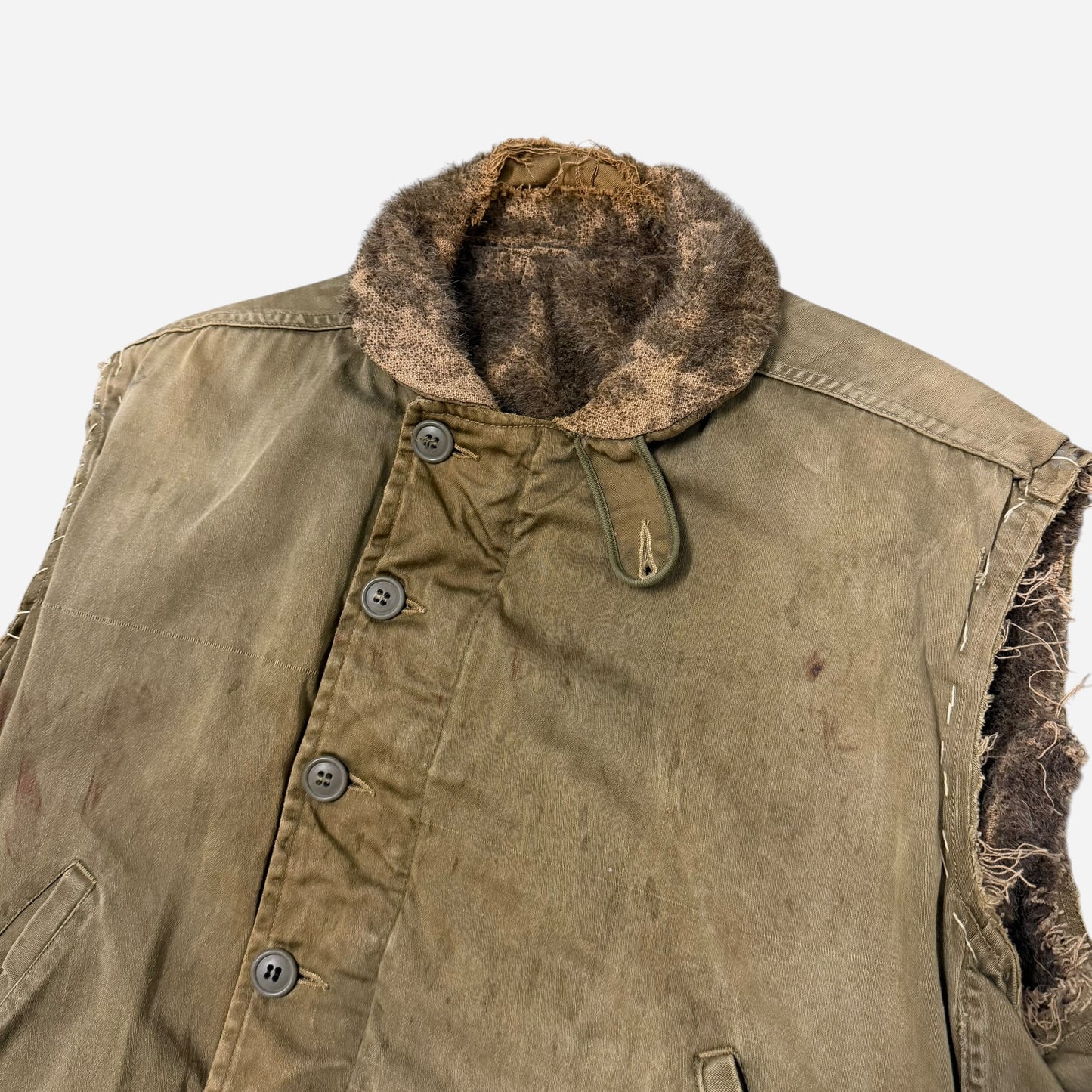 1940s Civilian cut off deck vest (L/XL)