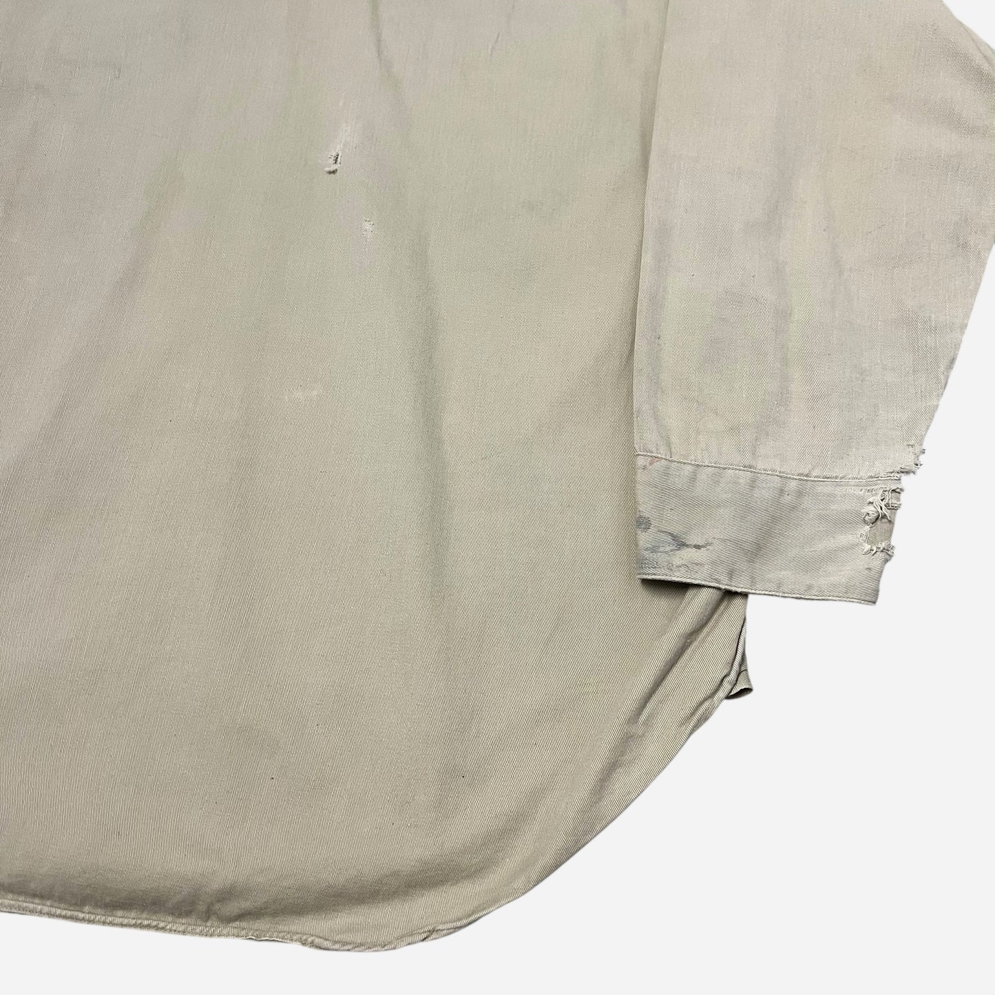 1950s Hercules khaki work shirt (L)