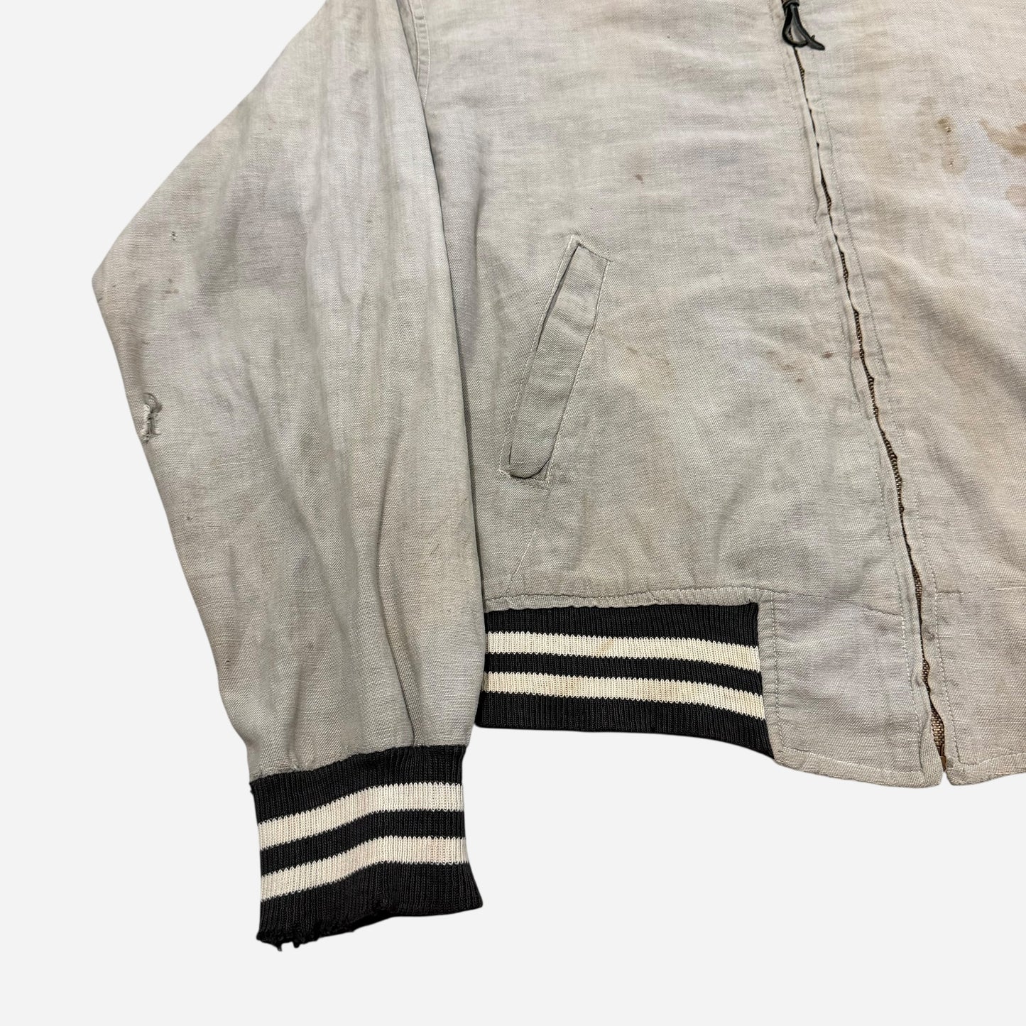 1950s Gray chambray jacket (M/L)