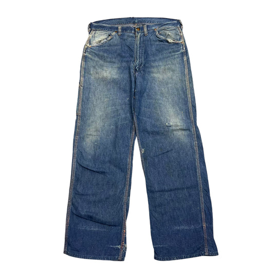 1950s Sanforized carpenter denim jeans (33w)