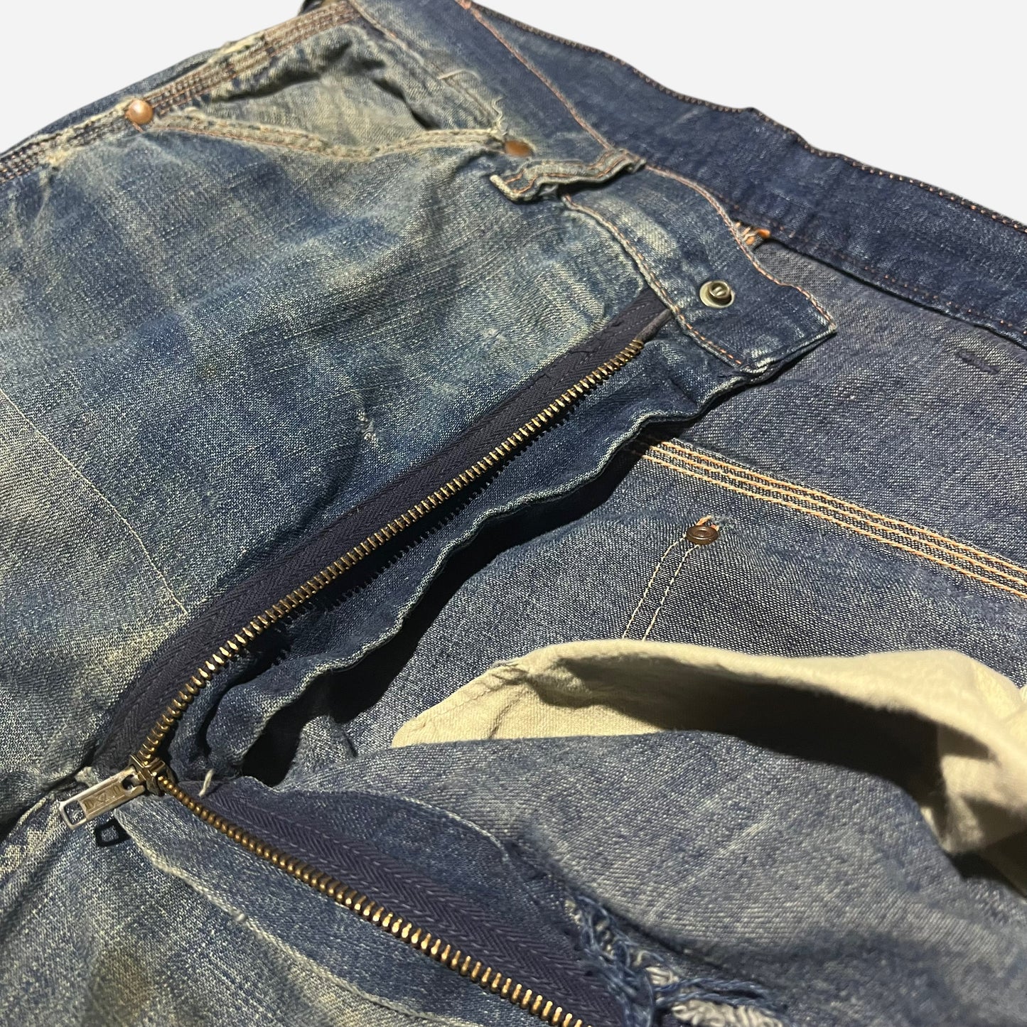 1950s Blue Bell carpenter denim jeans (32w)