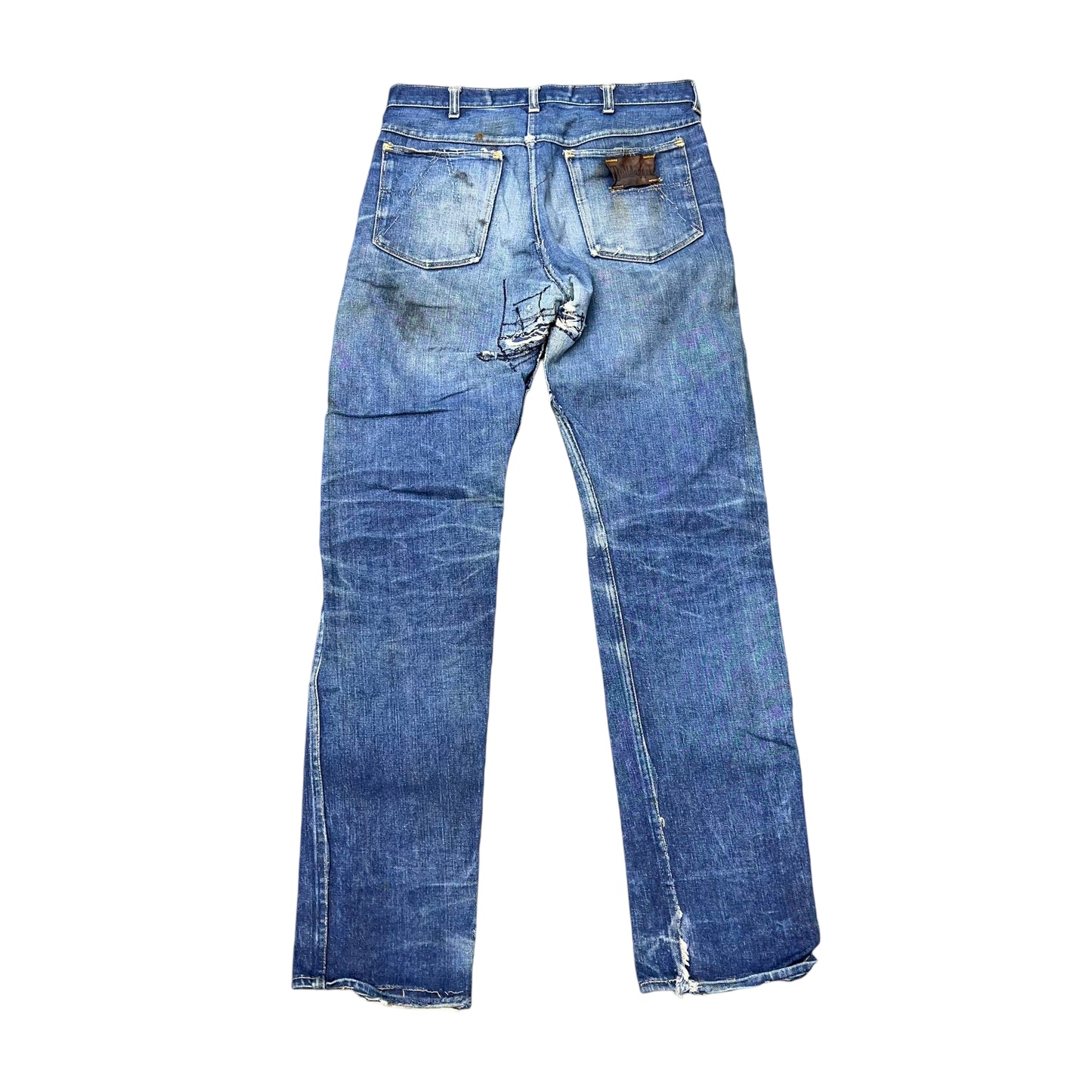 1960s Anvil “Bulldogger” slim denim jeans (32w)