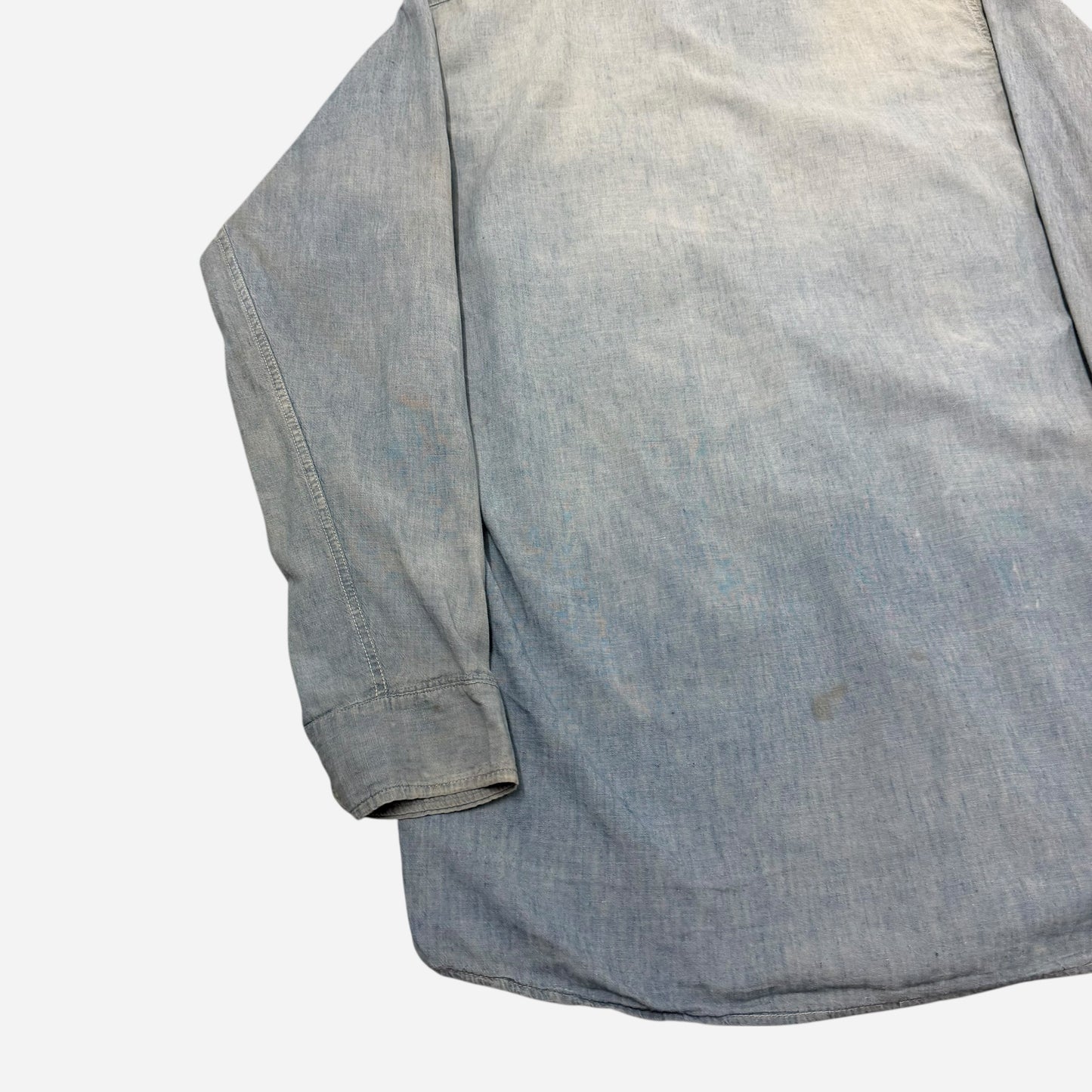1940s Blood Hound chambray work shirt (L)