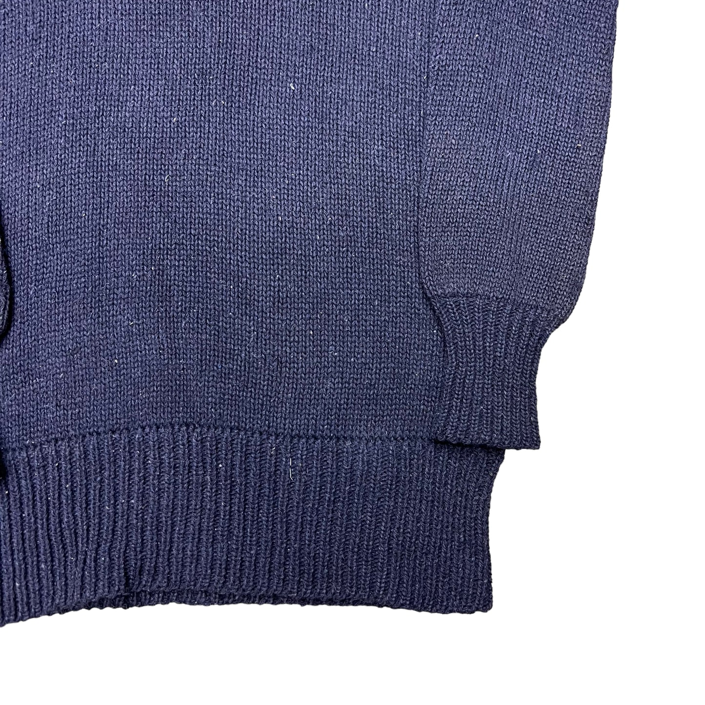 1930s Navy wool knit (M)