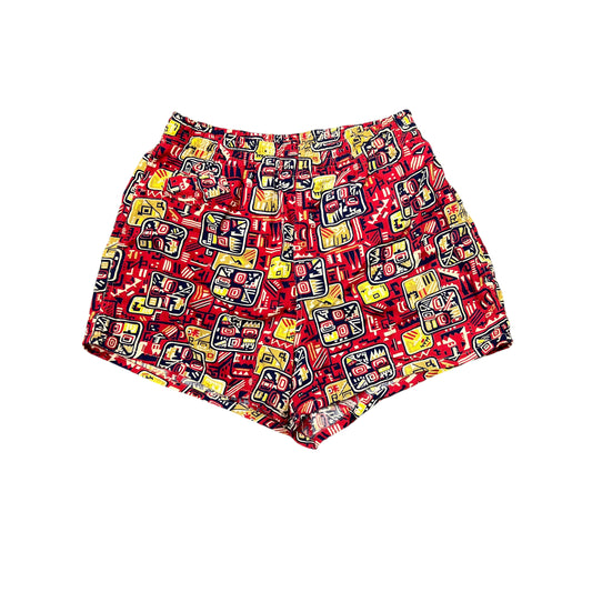 1940s Novelty print swim trunks shorts (32w)