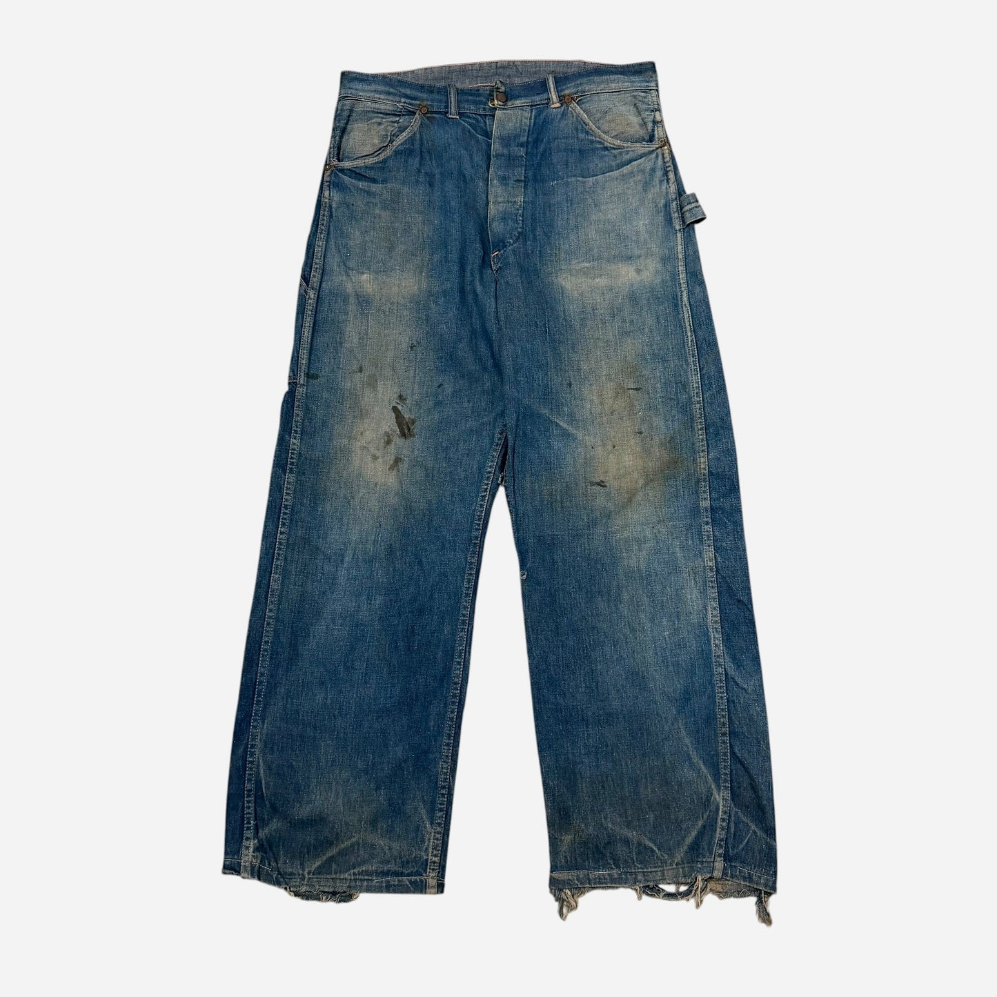1940s Donut button fly carpenter jeans (33w)