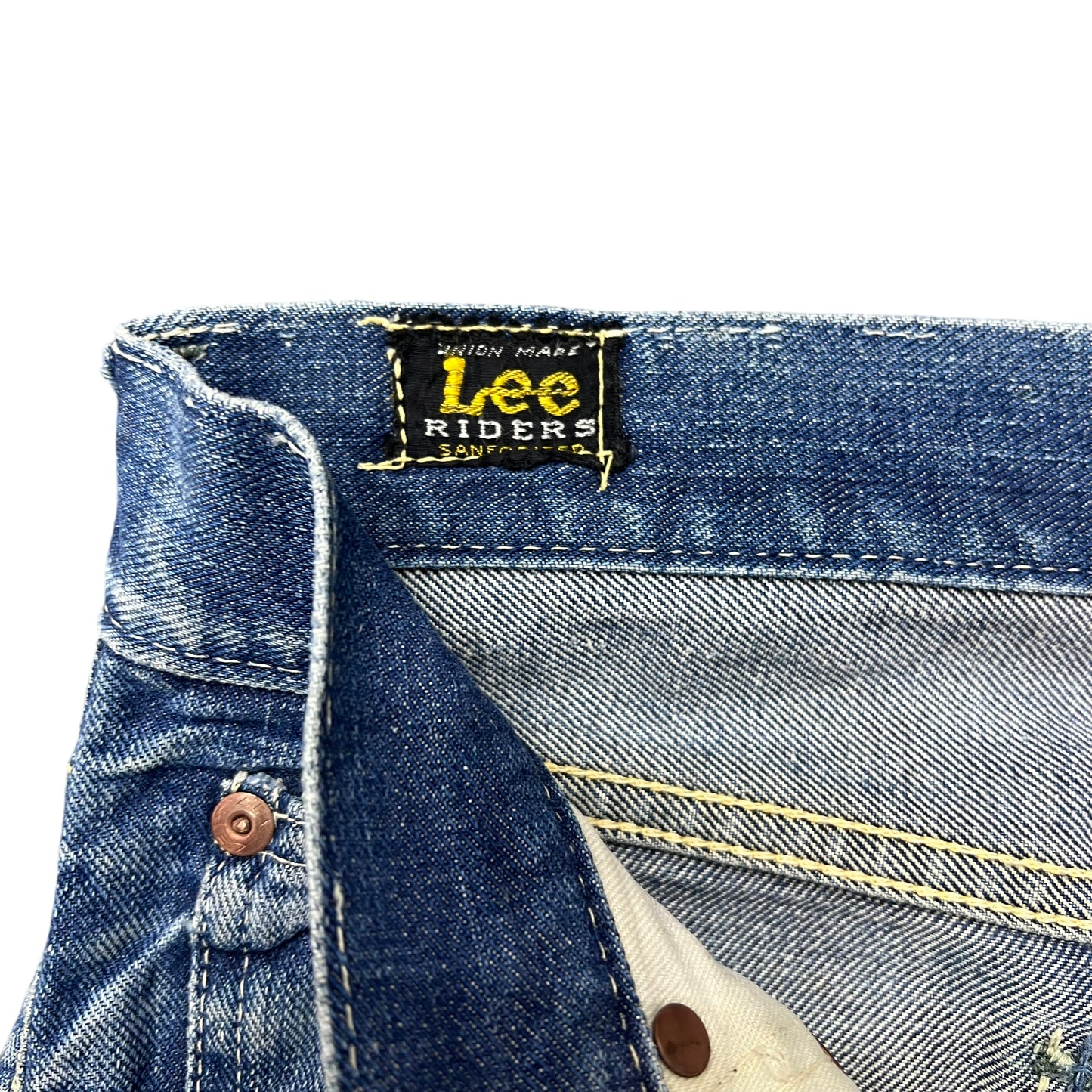 1950s Lee riders half selvedge cowboy denim (29w)