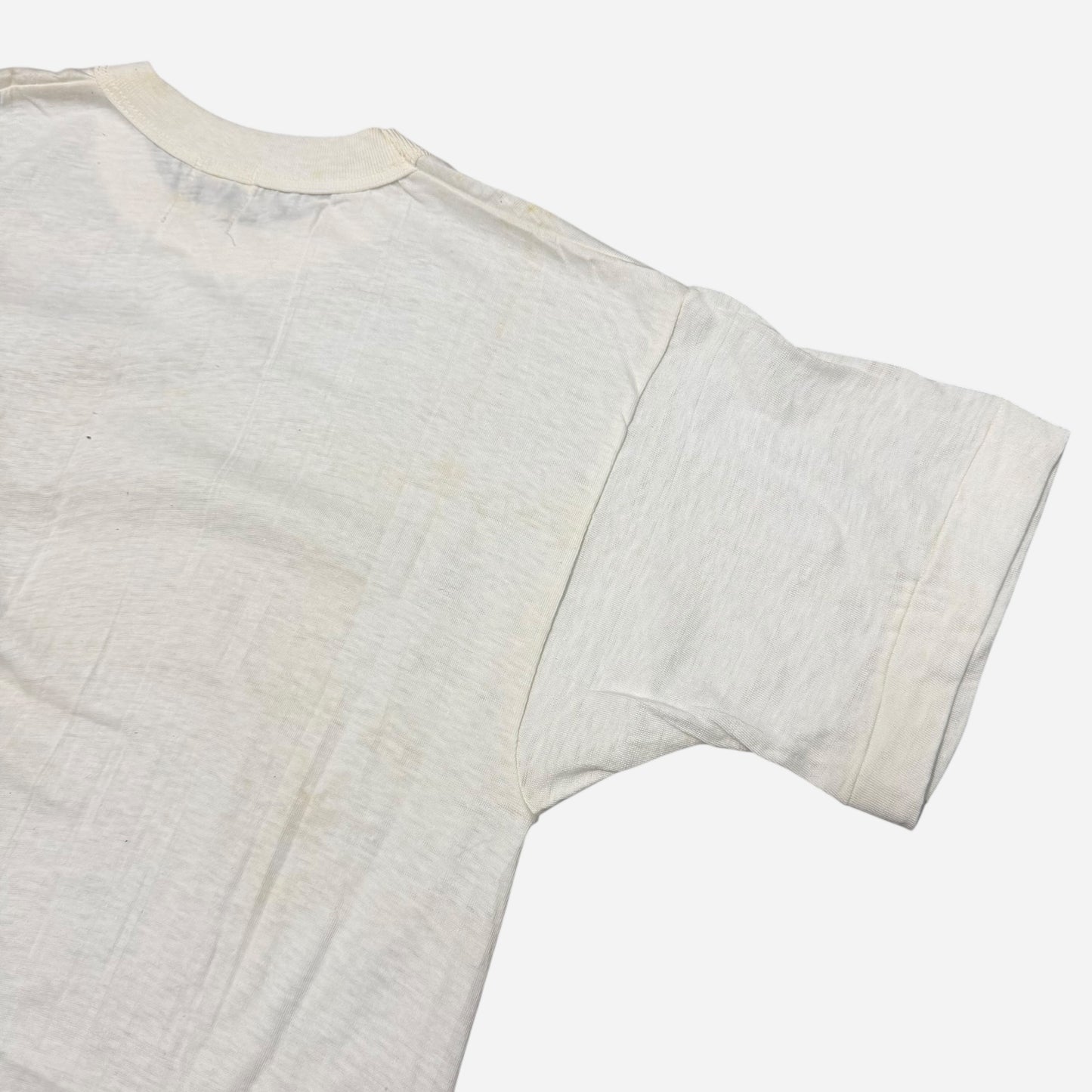 1950s NOS white t shirt (M)