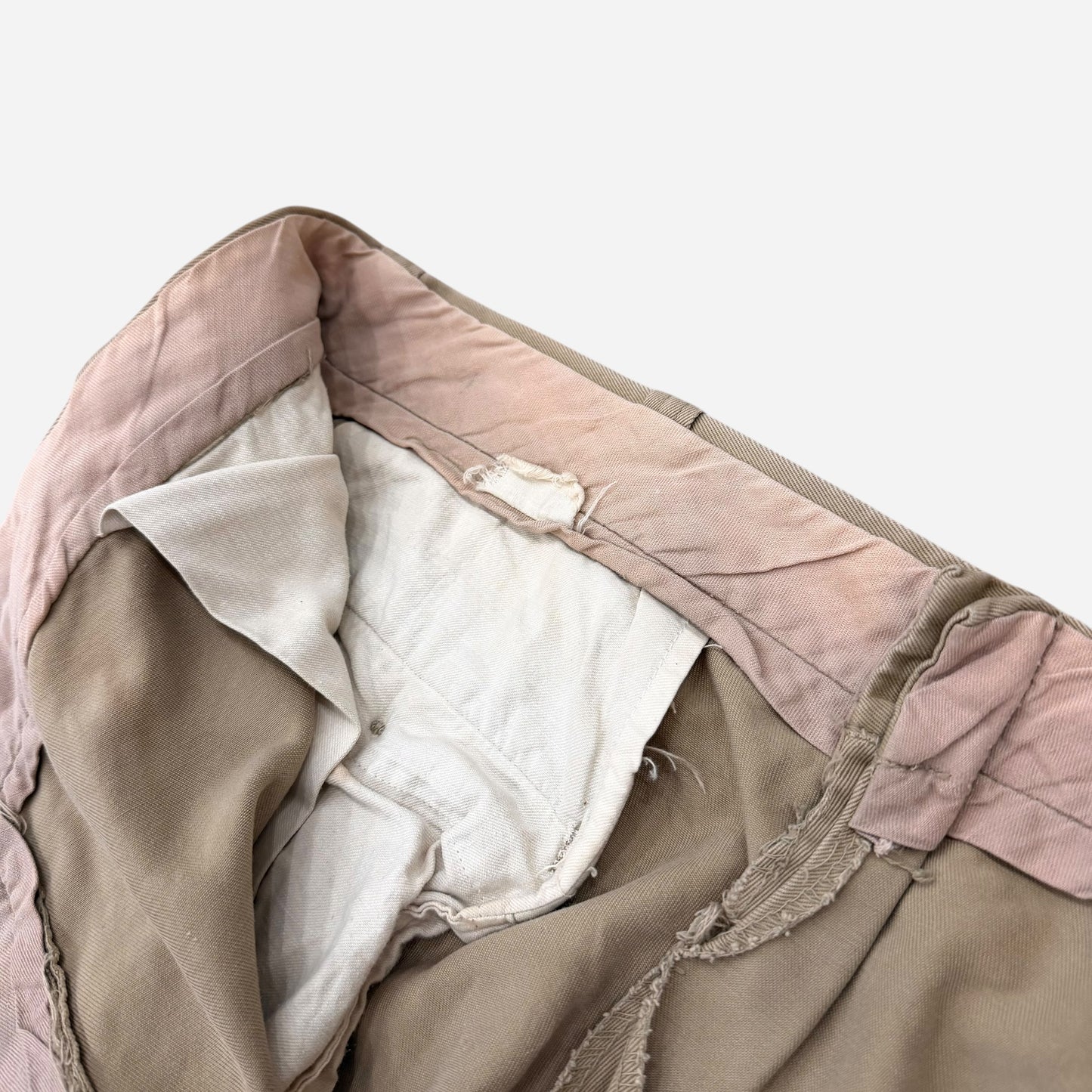 1950s Khaki chino work pants (35w)