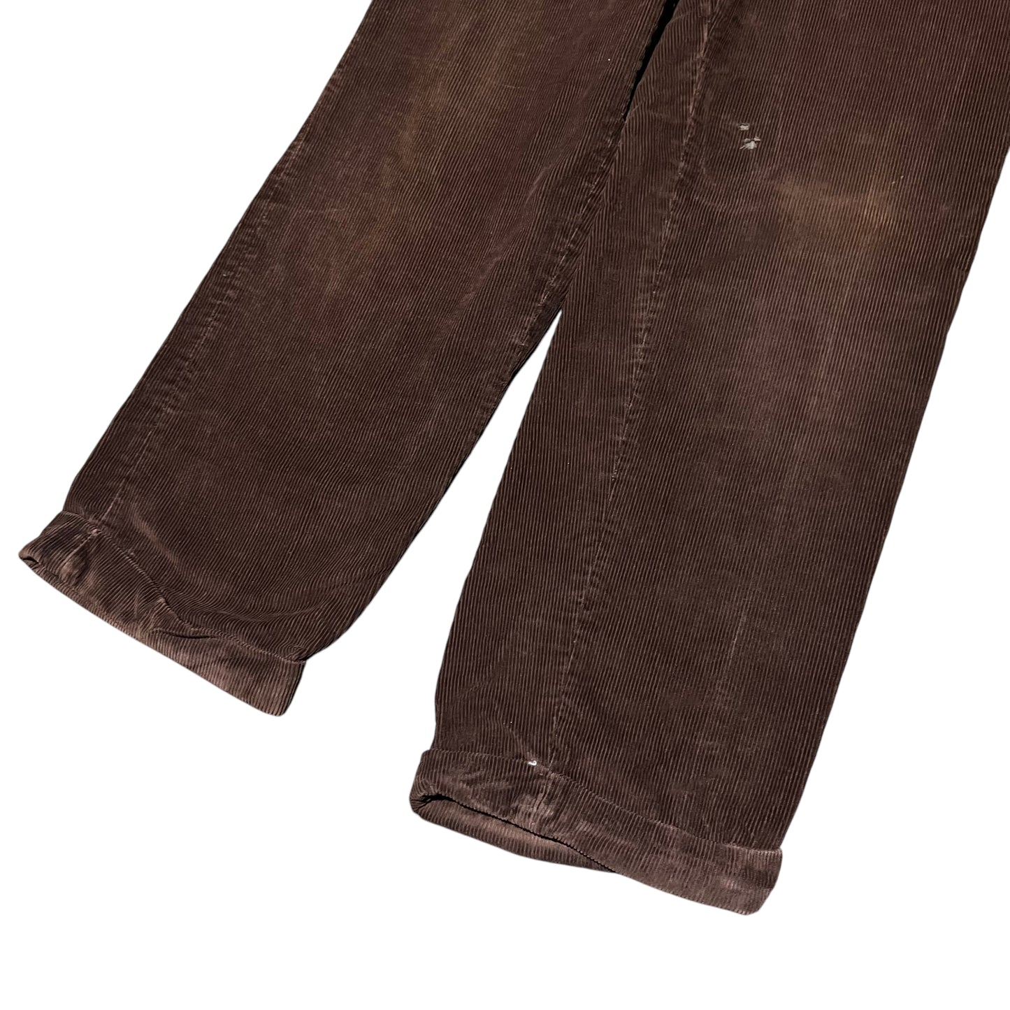 1950s Brown corduroy work pants (31w)