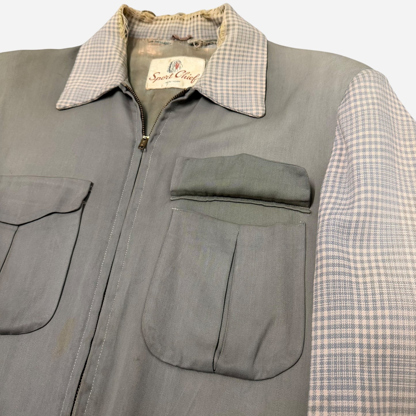 1950s Sport Chief rayon jacket (M/L)
