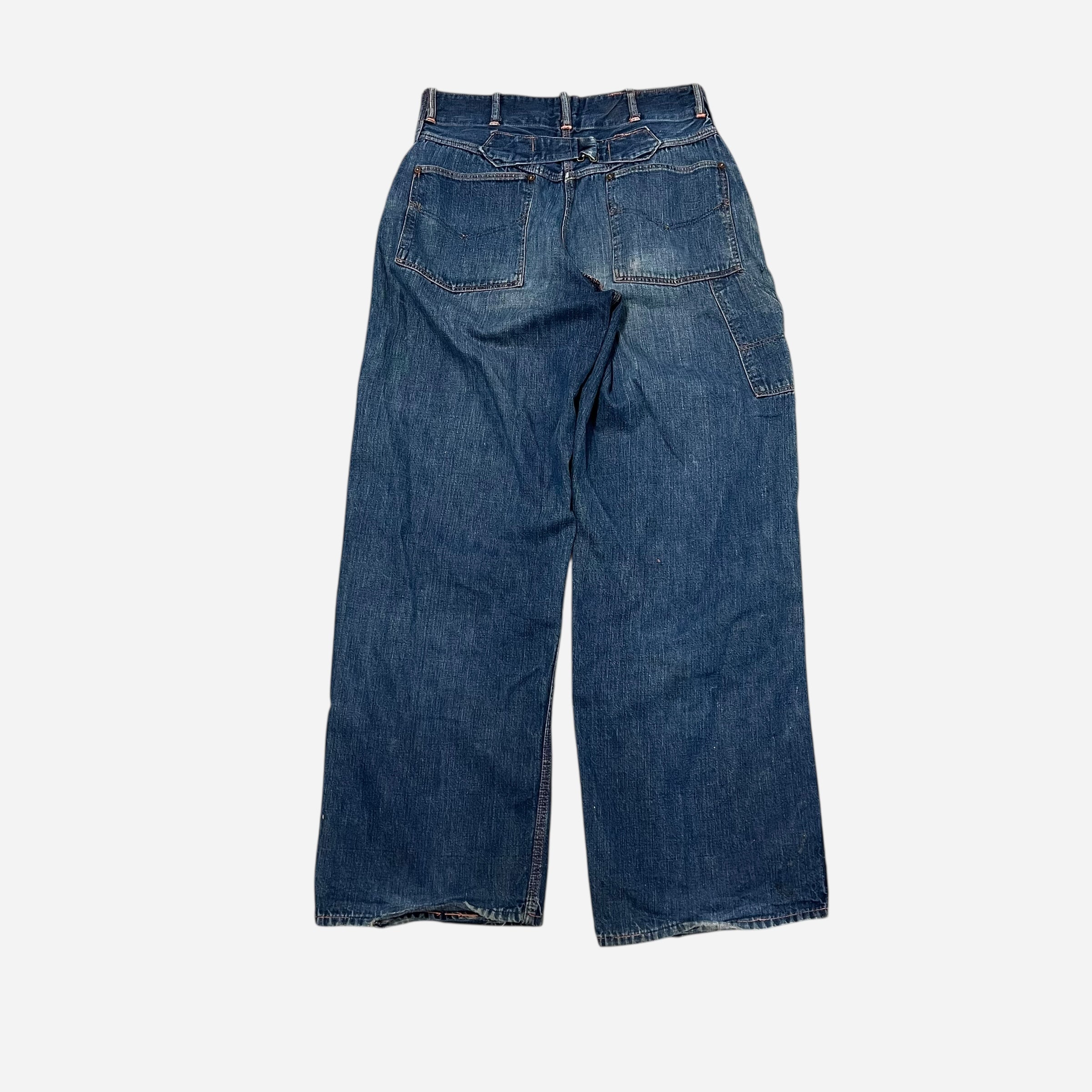1940s N&W buckle back donut button fly jeans (29w) – Bastler Antique