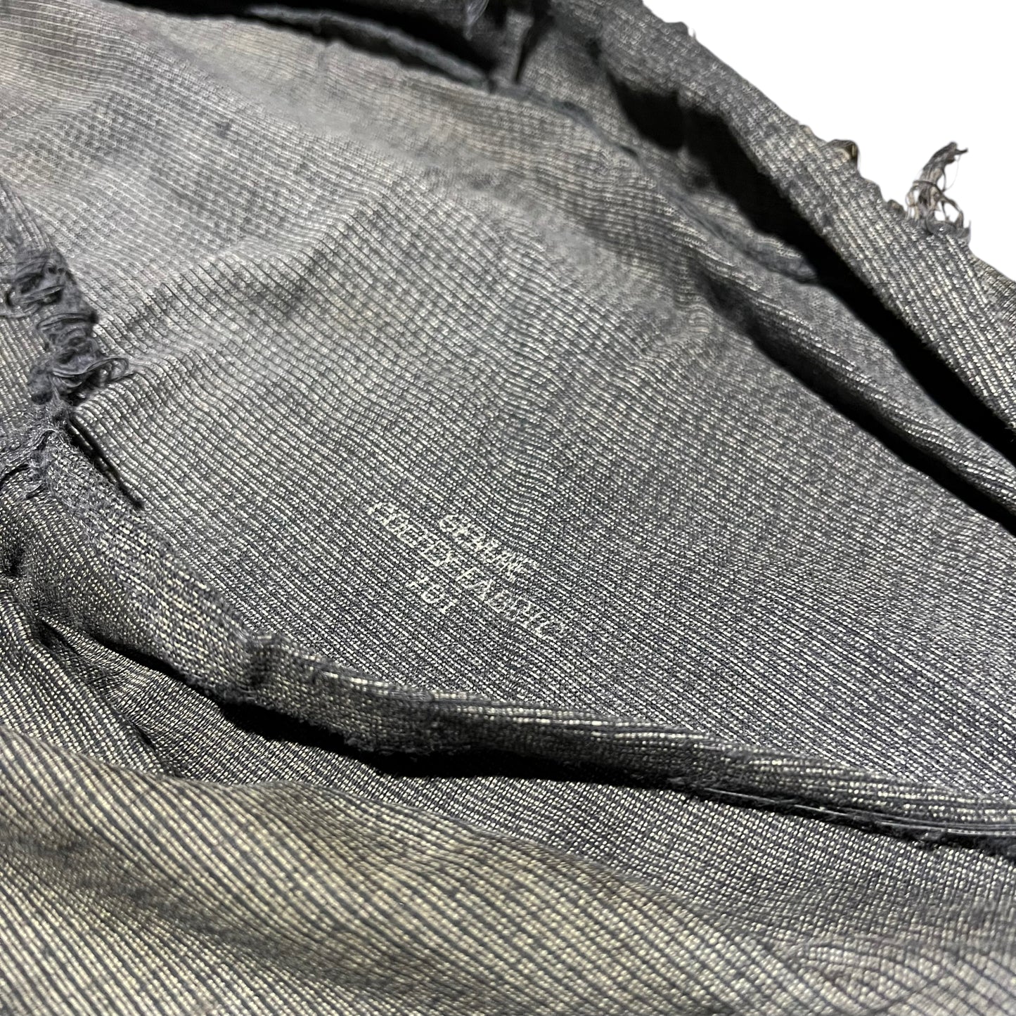 1950s As-is salt and pepper coltex moleskin work pants (32w)