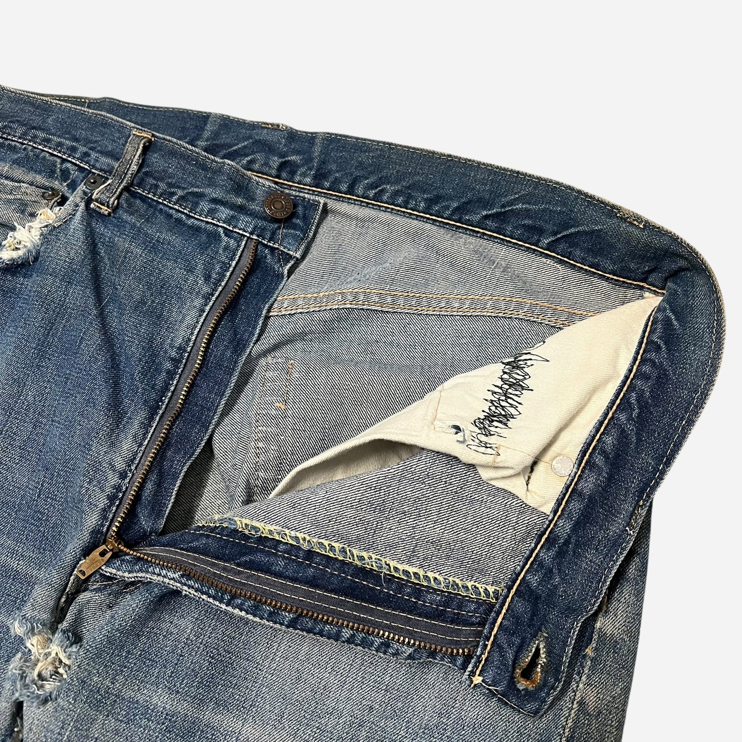 1960s Levi’s 505 selvedge big E jeans (36w)