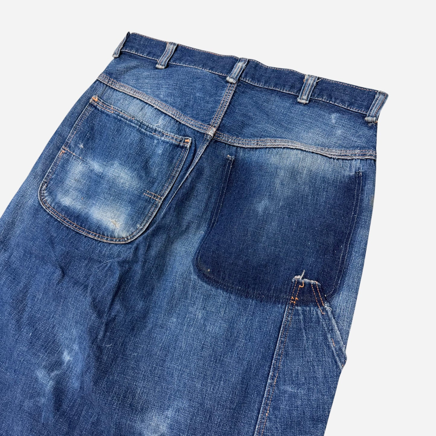 1950s Blue Bell denim carpenter jeans (29w)