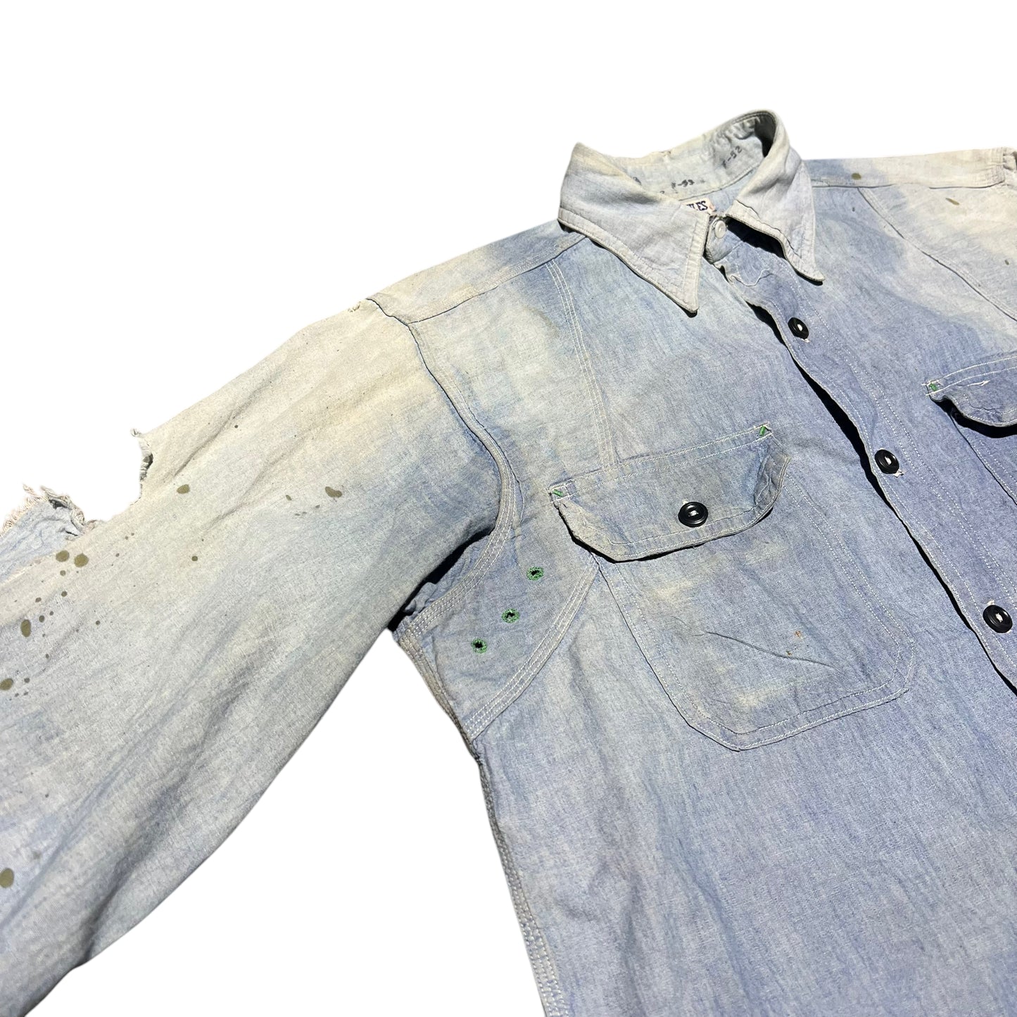 1940s Hercules chambray shirt (M/L)