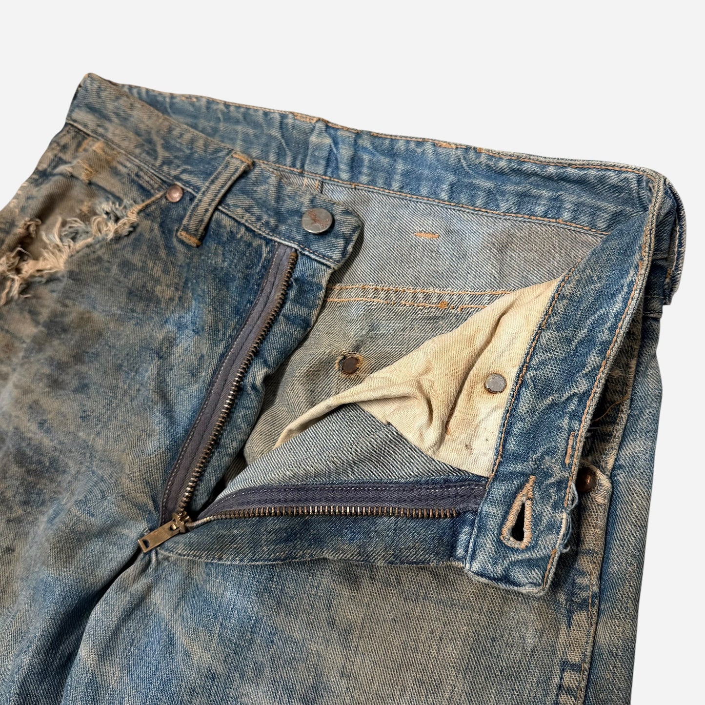 1960s Blue Bell Wrangler as is jeans (29w)