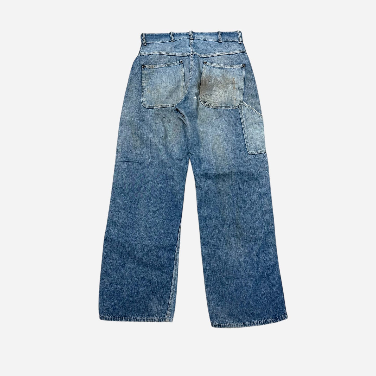 1940s Big Mac donut button fly jeans (31w)