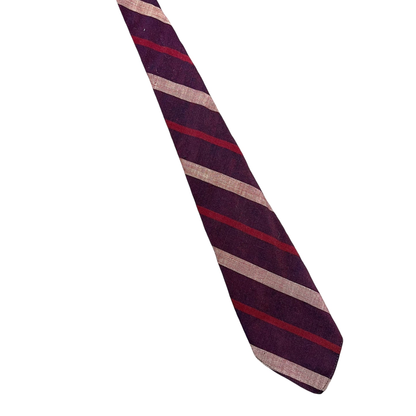 1940s Towncraft striped neck tie