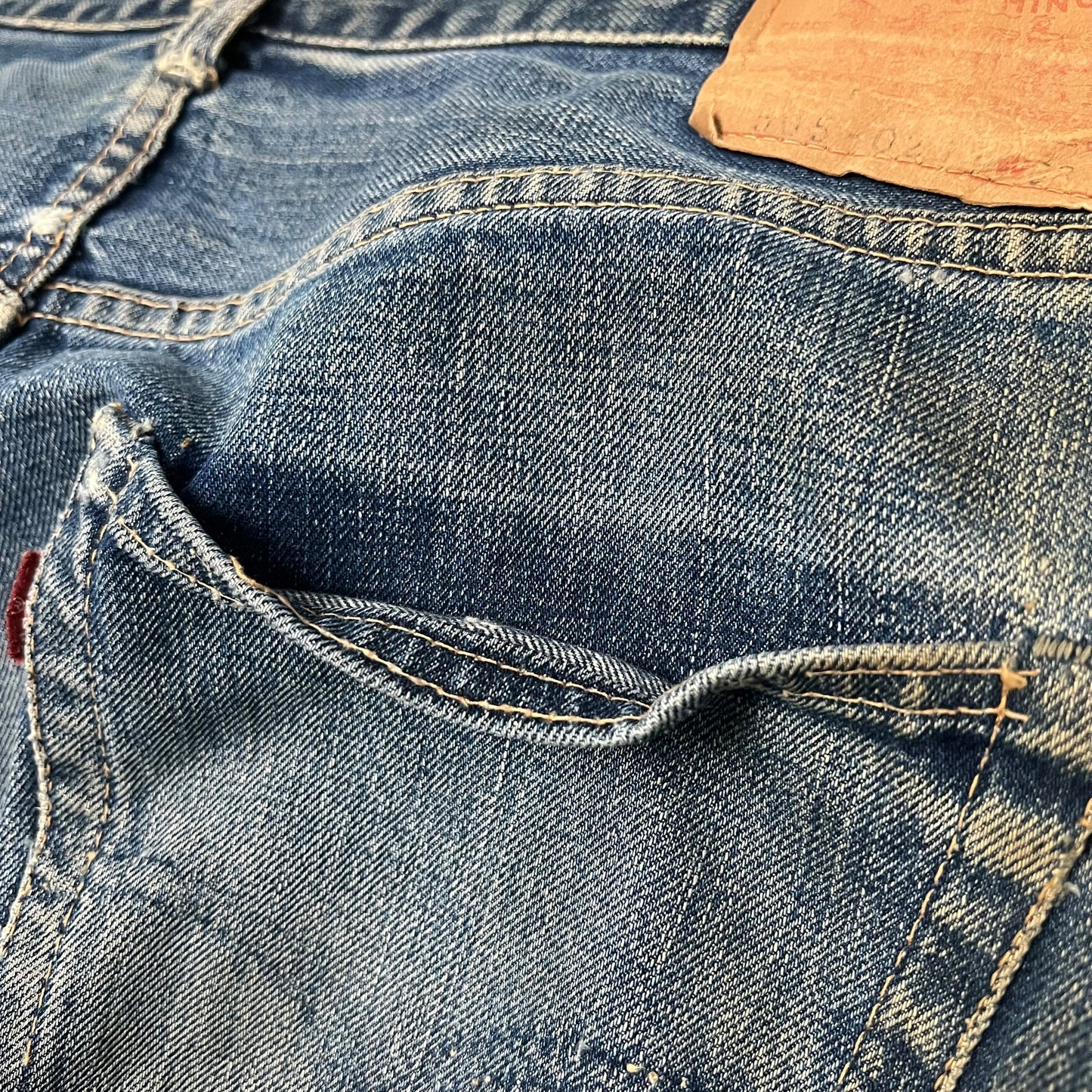 1960s Levi’s 505 selvedge big E jeans (36w)