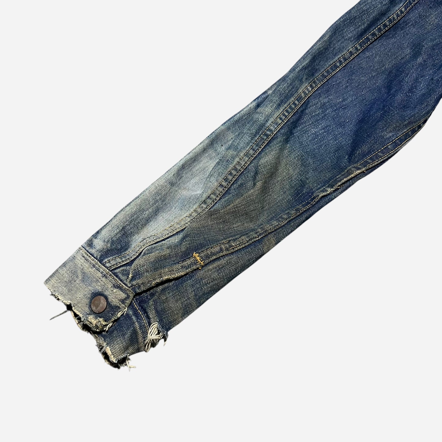 1950s Wrangler dark wash denim jacket (M)