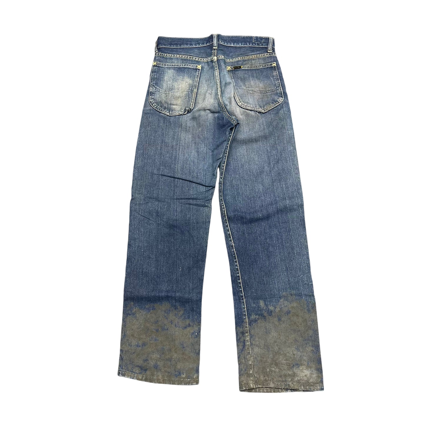 1950s Lee Riders half selvedge denim cowboy jeans (28w)