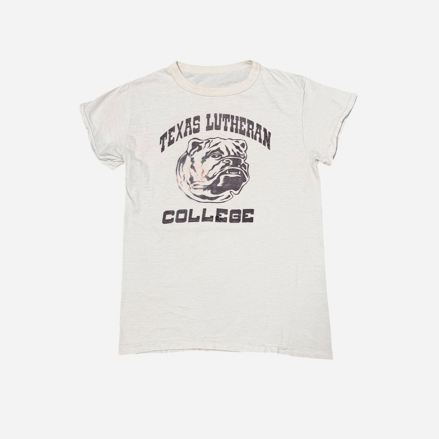 1950s Texas bulldog graphic collegiate t shirt (M)