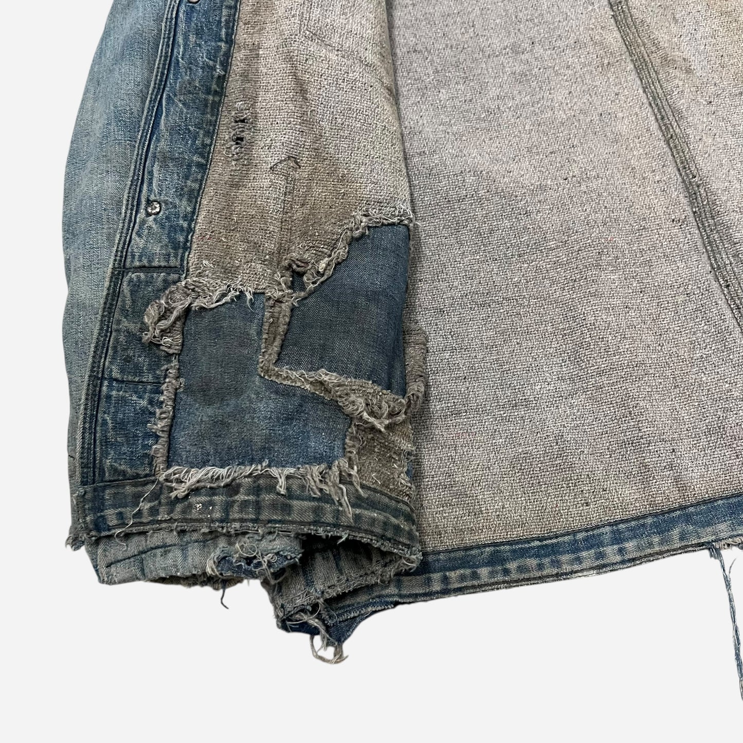 1940s Montgomery Ward denim chore jacket (L)