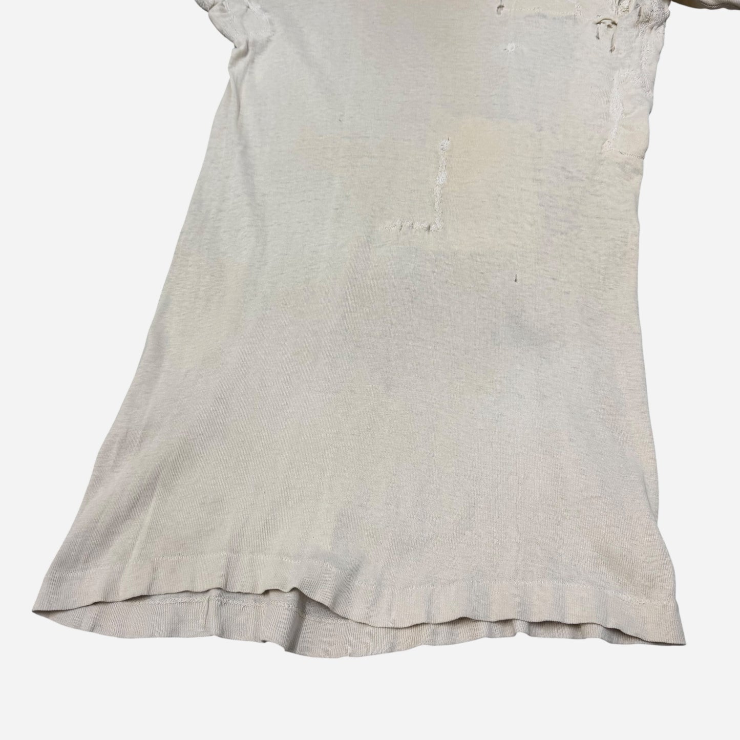 1930s Heavily repaired patchwork t shirt (M)
