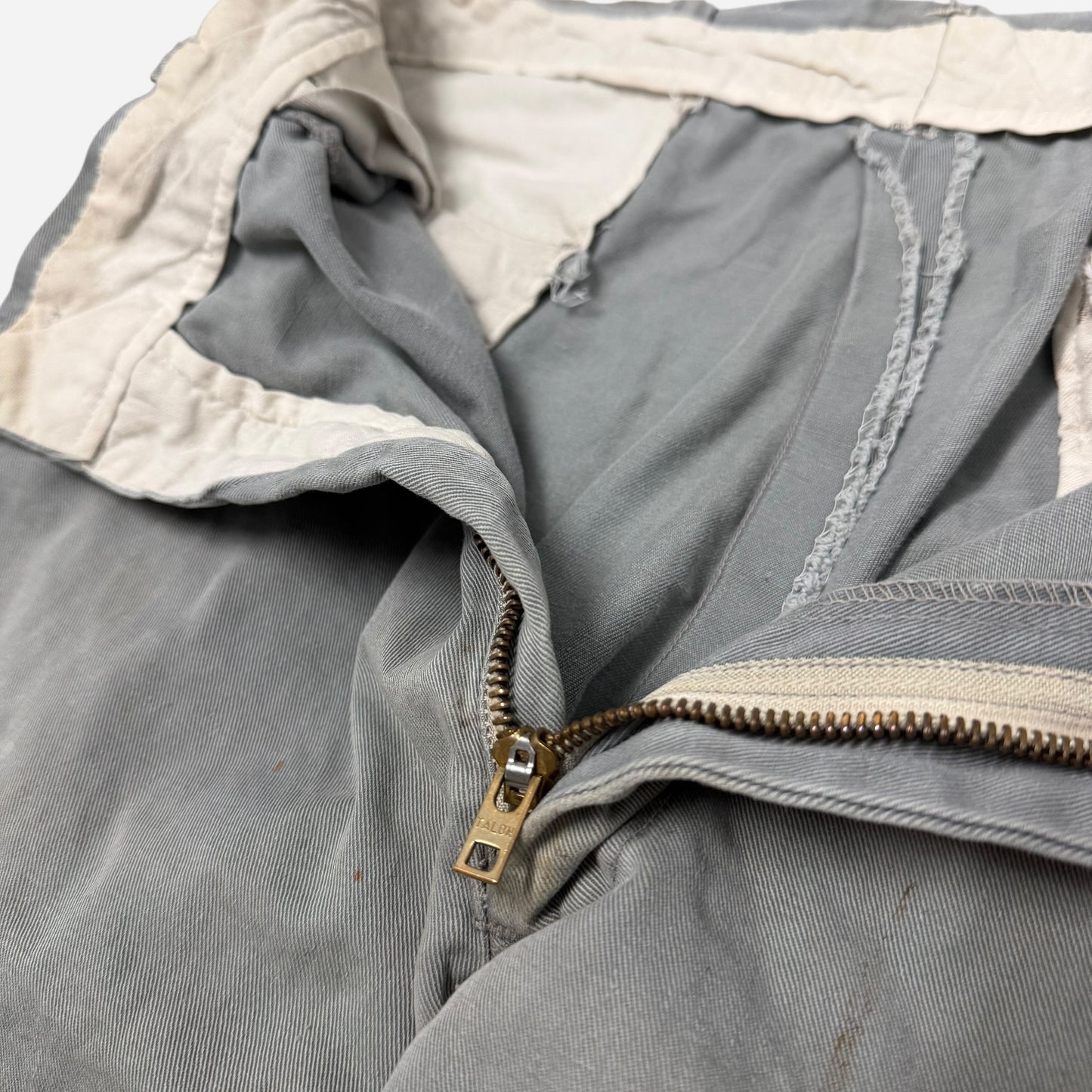 1950s Gray chino work pants (30w)