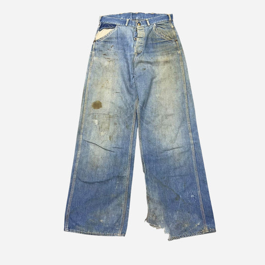 1940s Pointer donut button fly carpenter denim (29w)