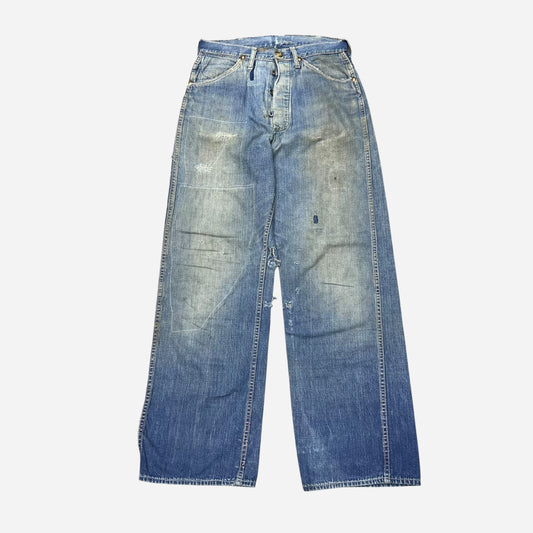 1940s Blue Bell sanforized donut button fly carpenter denim jeans (29w)