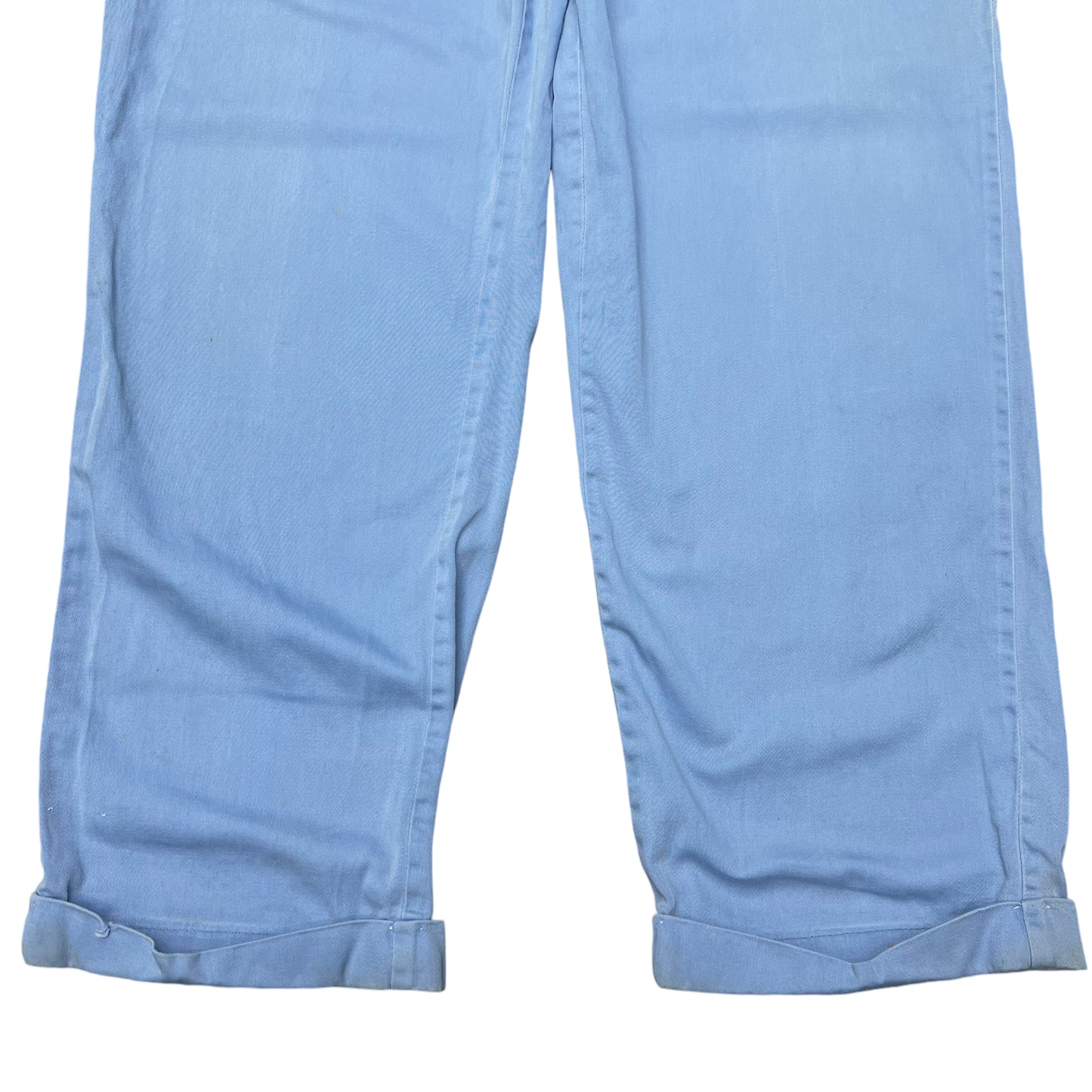 1960s Blue cotton chinos (34w)