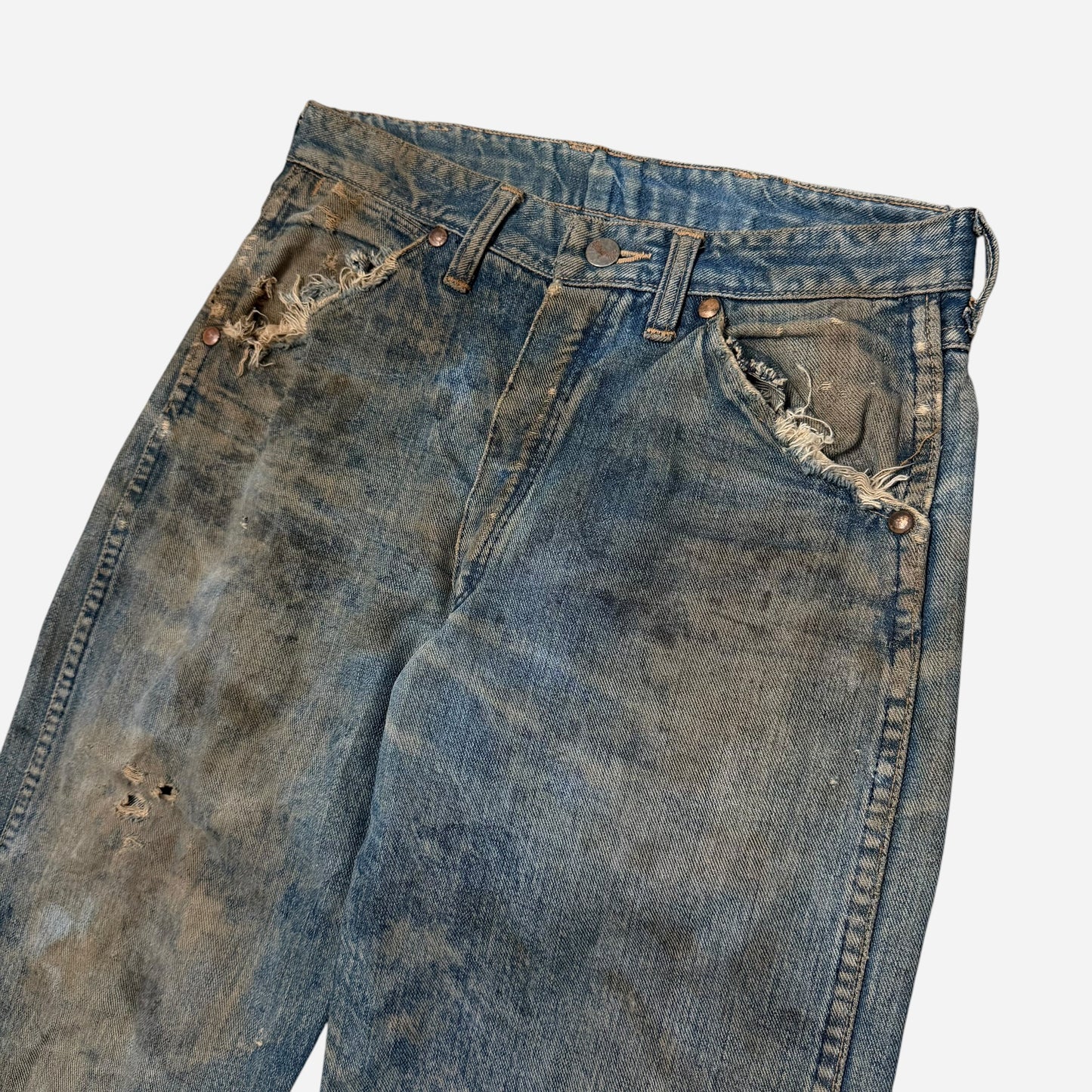 1960s Blue Bell Wrangler as is jeans (29w)