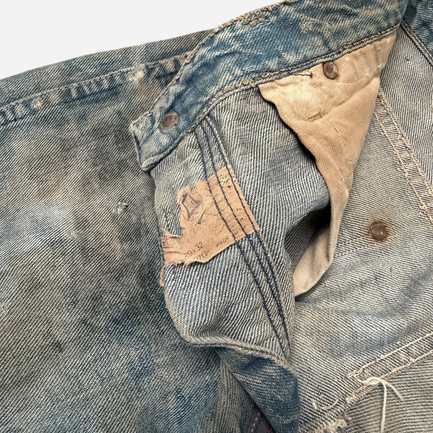 1960s Blue Bell Wrangler as is jeans (29w)