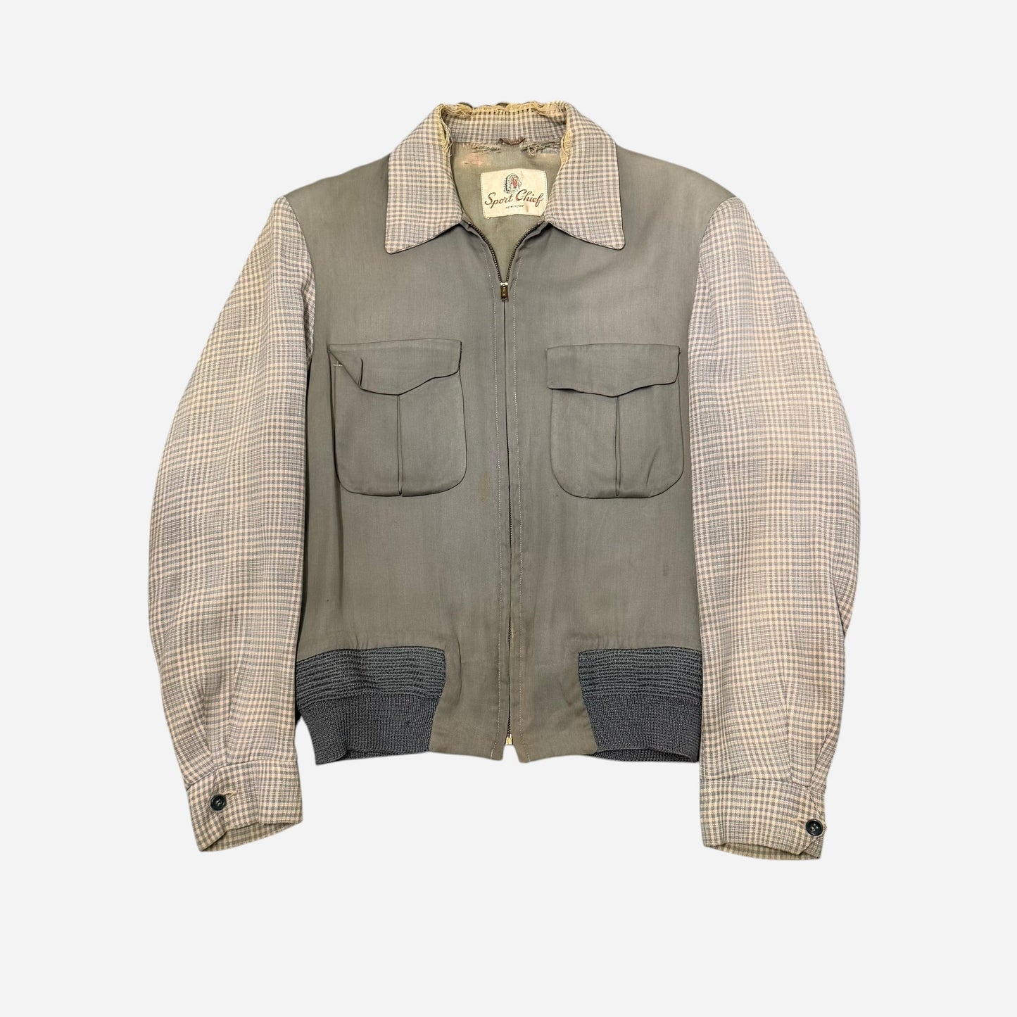 1950s Sport Chief rayon jacket (M/L)