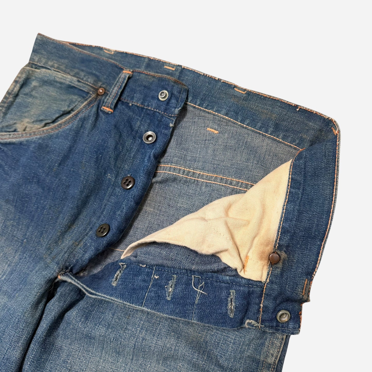 1940s Donut button jeans (28w)
