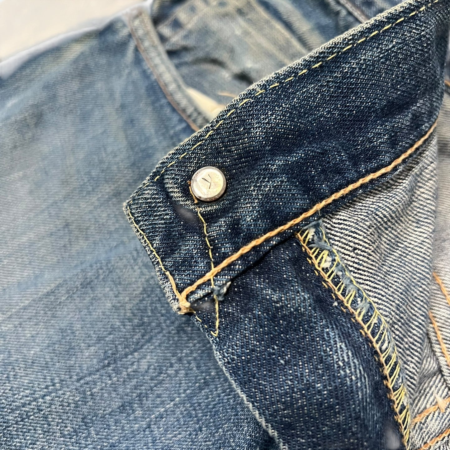 1960s Levi’s 505 selvedge big E jeans (36w)