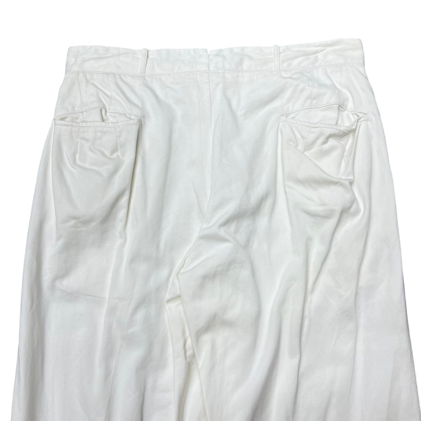 1940s White USN pants (32w)