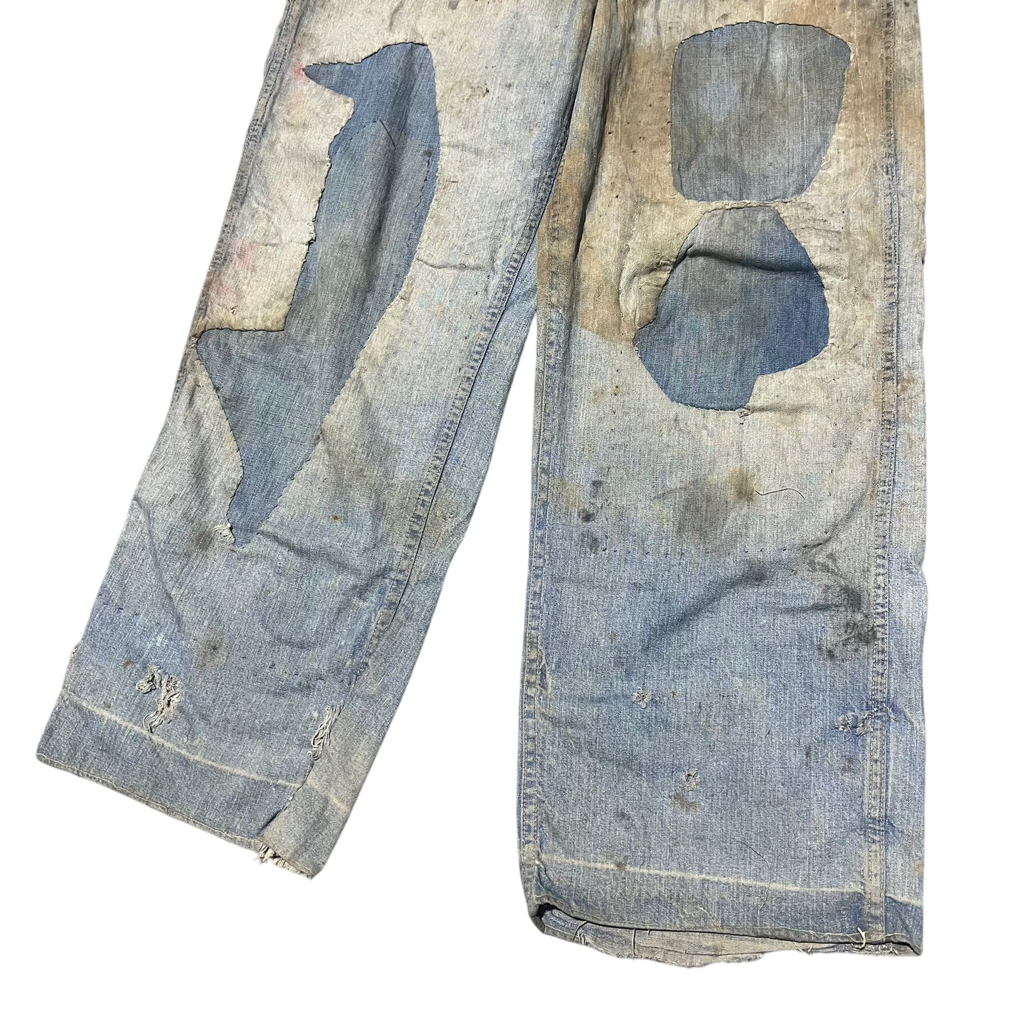 1930s As-is buckleback donut fly denim jeans (31w)