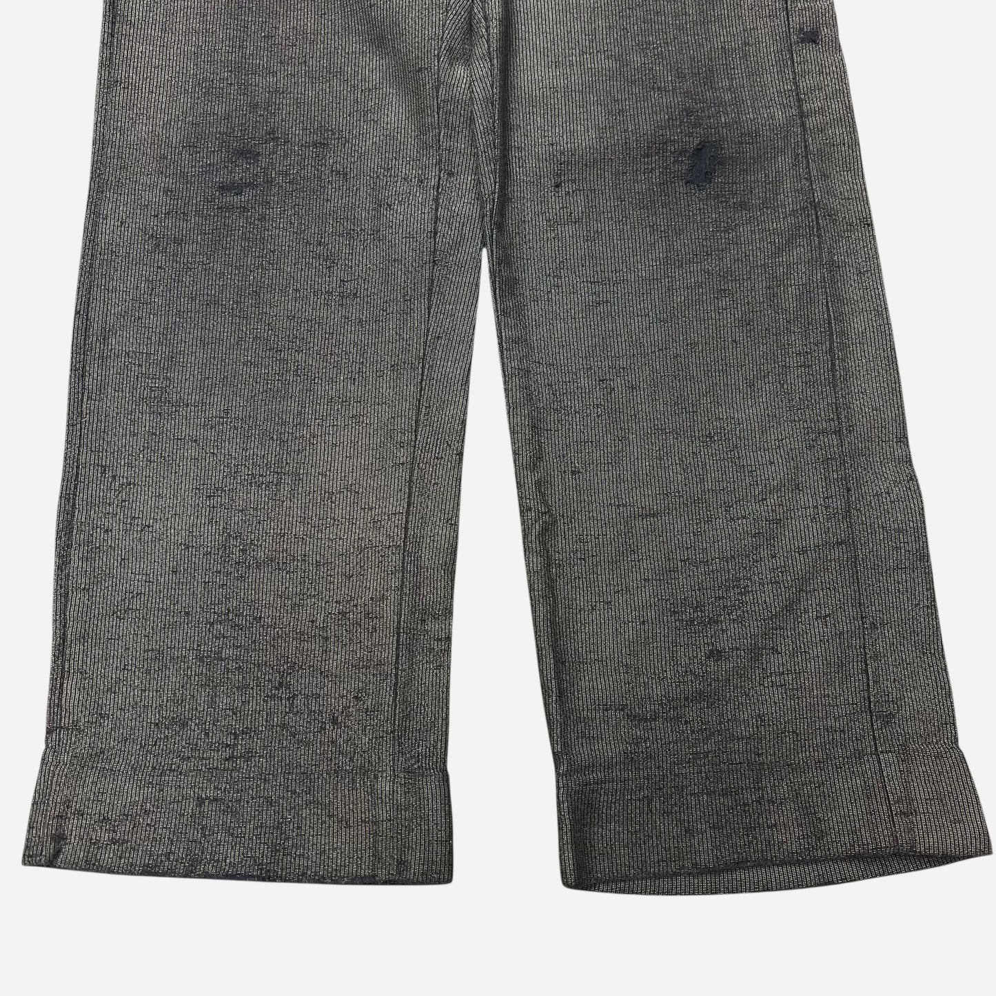 1940s Stifel moleskin salt and pepper button fly work pants (32w)