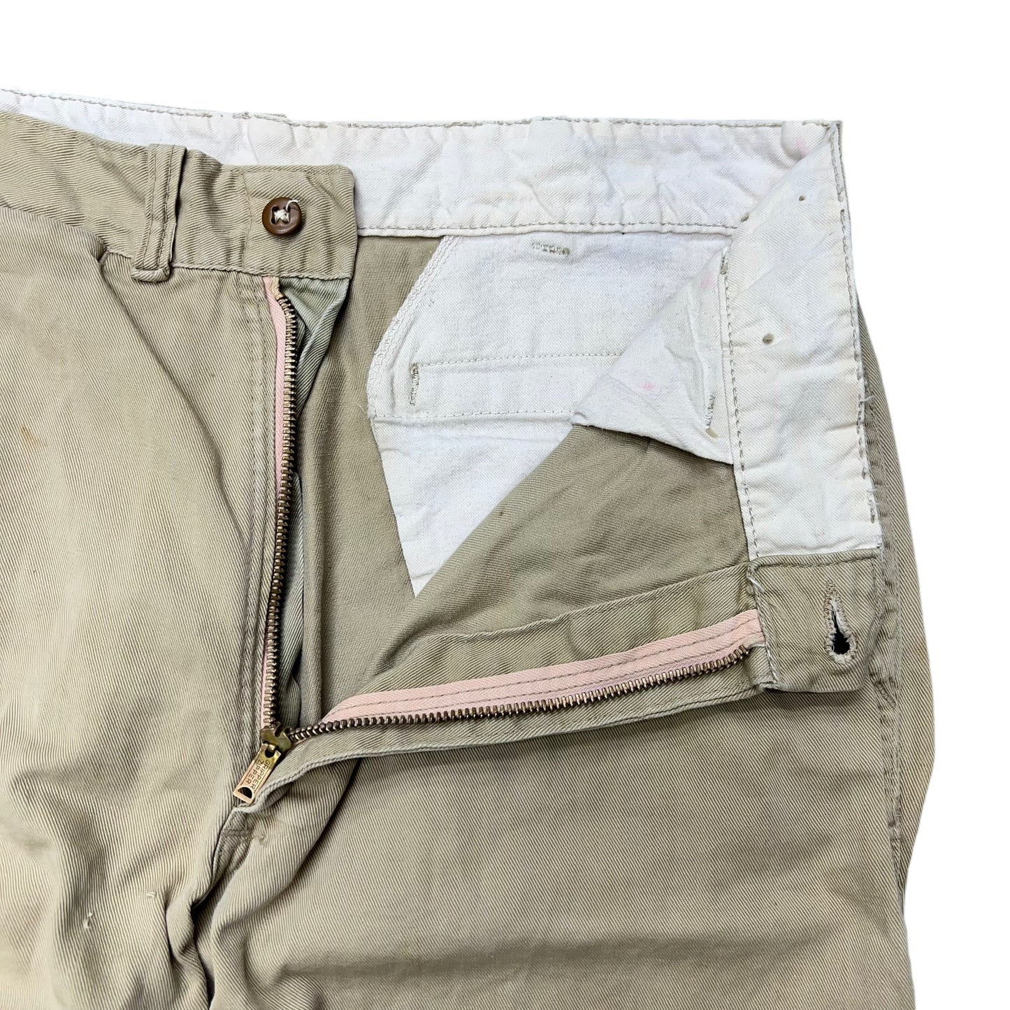 1950s Khaki chino work pants (32w)