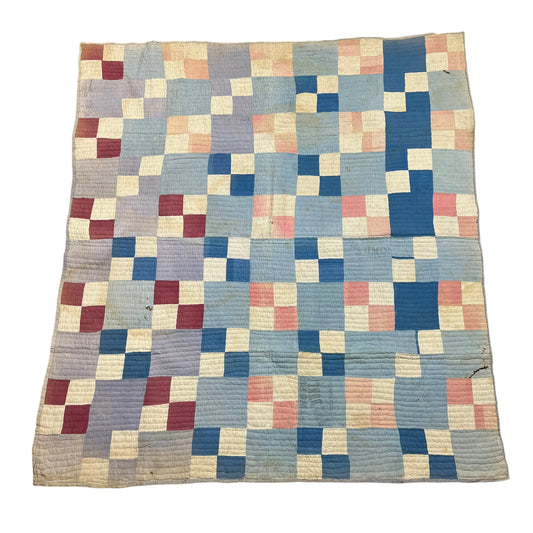 1910s-1930s Quilt (75”x68”)