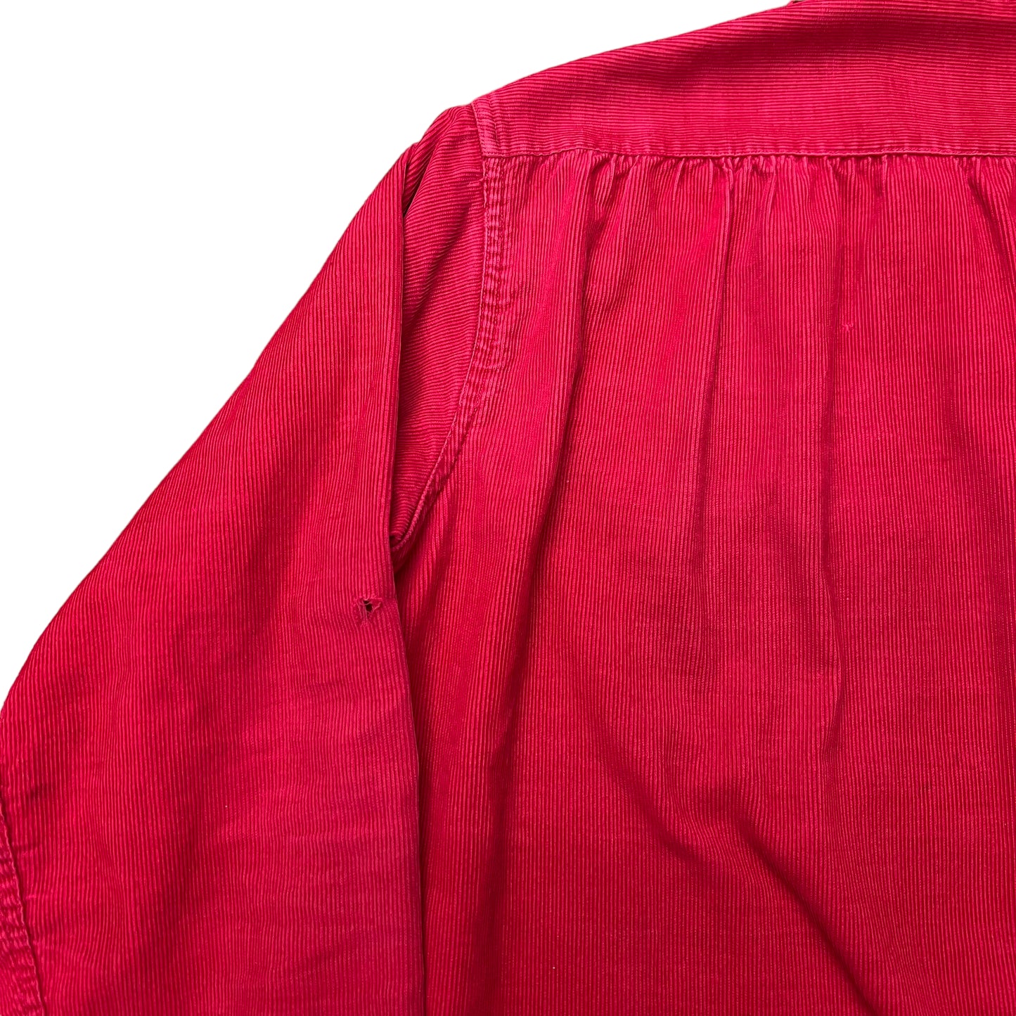 1950s Pennys Towncraft red corduroy shirt (L)