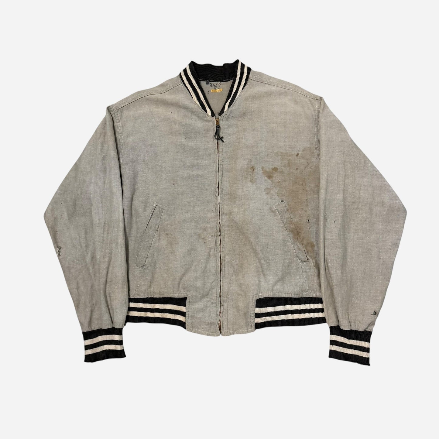 1950s Gray chambray jacket (M/L)