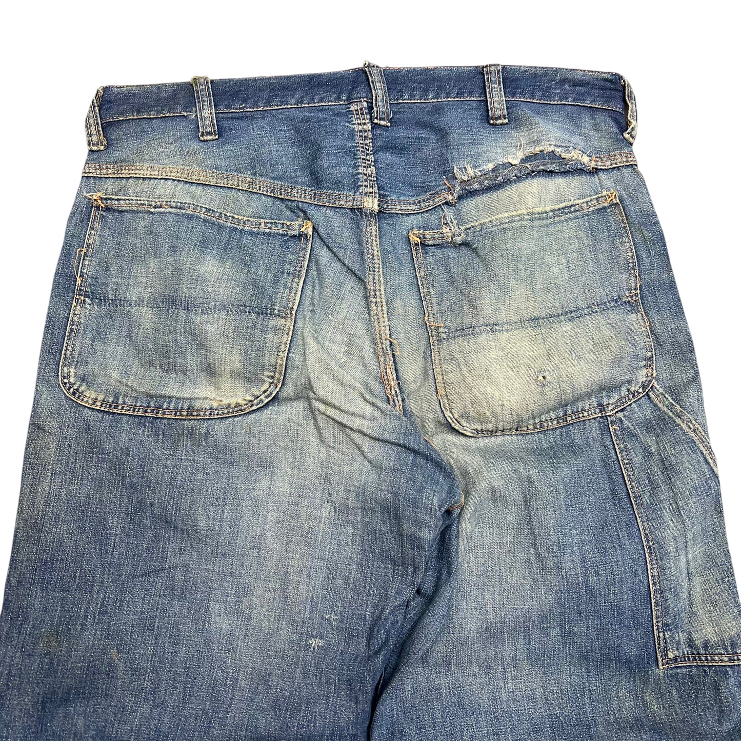 1950s Sanforized carpenter denim jeans (33w)