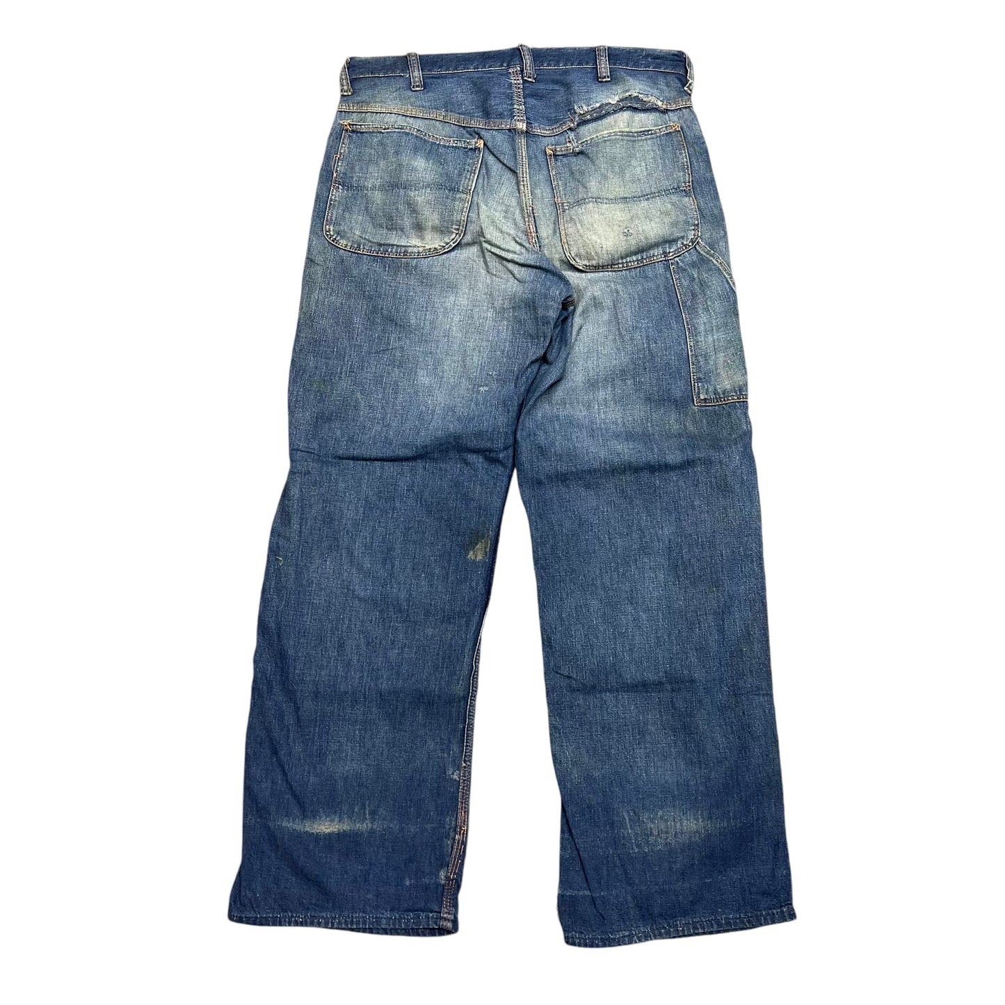 1950s Sanforized carpenter denim jeans (33w)